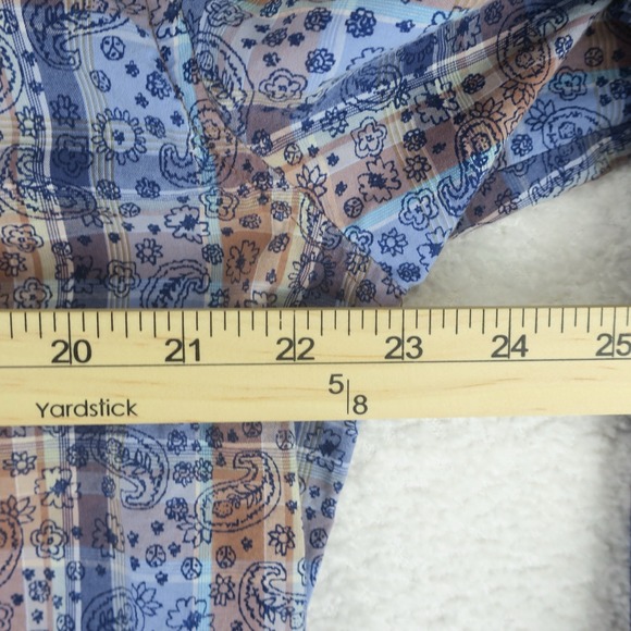 Wrangler Retro Premium Pearl Snap Western Shirt Mens Large Bandana Print - Picture 10 of 11